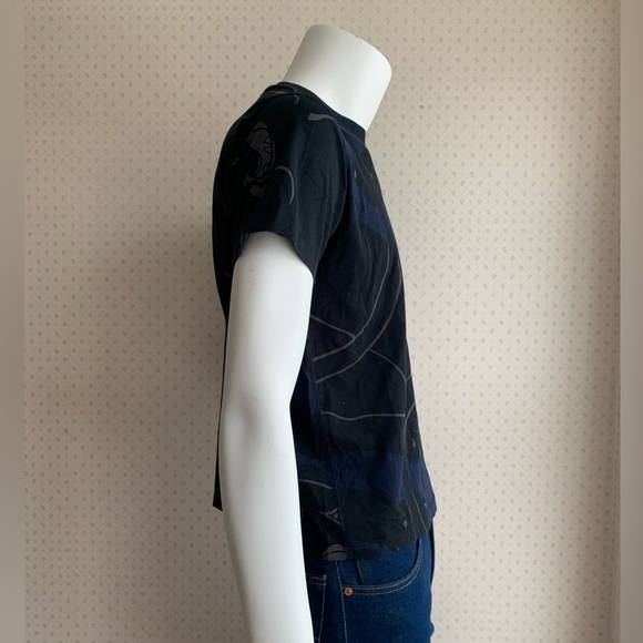 Valentino Panther Print Short Sleeve Tee Shirt PWM2 - Picture 5 of 10